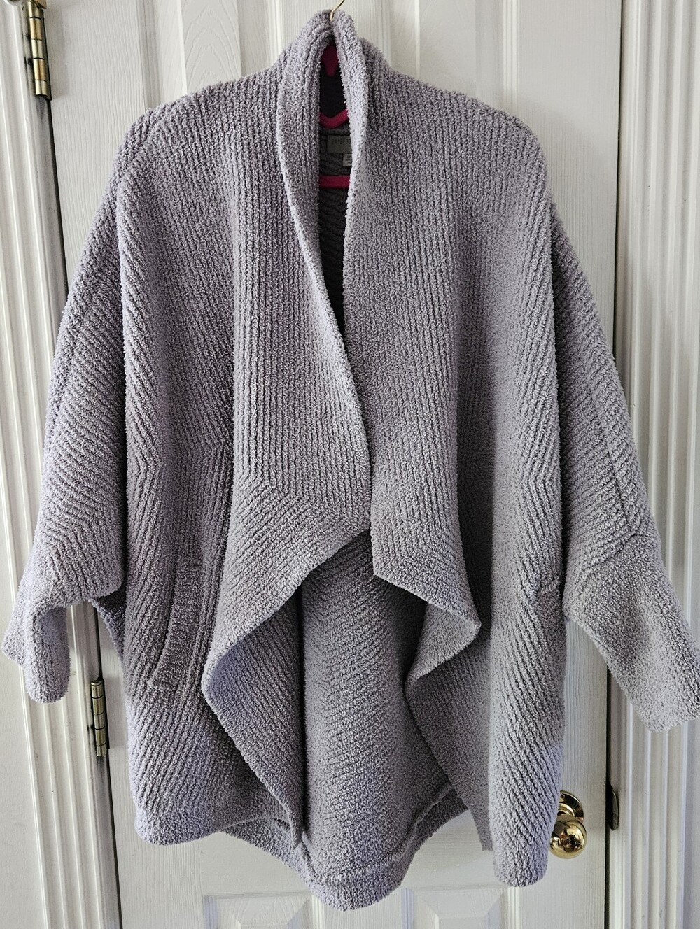 Barefoot Dreams Shawl Color, Dolman Sleeve Cardigan, Sz Lg/XL, Great Condition